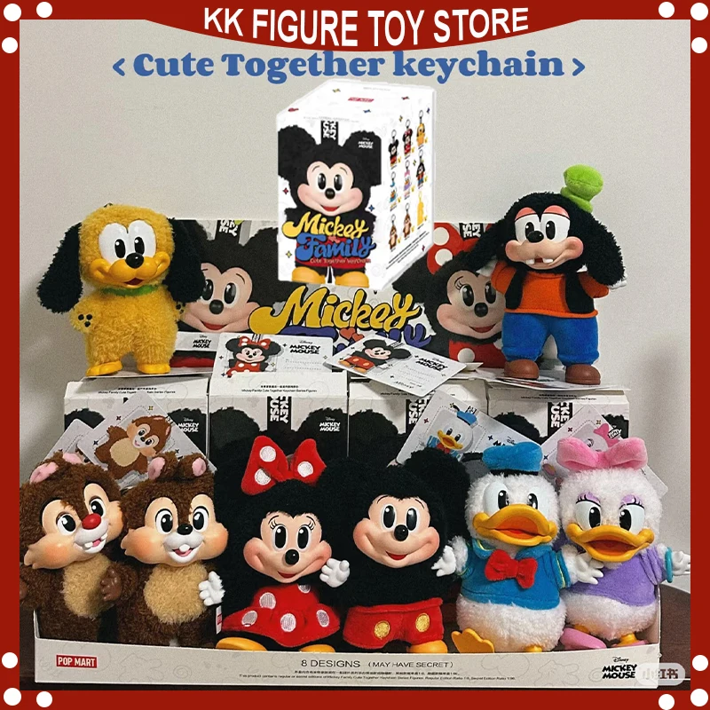 Genuine Pop Mart Mickey Family Cute Together Keychain Series Blind Box Vinyl Doll Pendant Anime Figure Decoration gifts
Genuine Pop Mart Mickey Family Cute Together Keychain Series Blind Box Vinyl Doll Pendant Anime Figure Decoration gifts