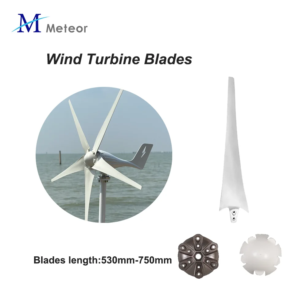 Windmill 530/550/580/600/630/650/750mm White Wind Generator Wind Turbines Blades High Strength Nylon Fiber Windmill Accessories
Windmill 530/550/580/600/630/650/750mm White Wind Generator Wind Turbines Blades High Strength Nylon Fiber Windmill Accessories