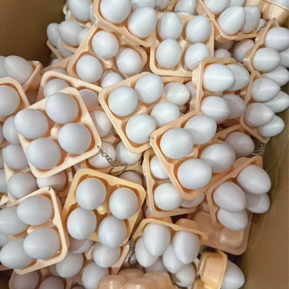 Bag Decoration 3D Printed Button Clicker Keyring Rice Egg Keycap Press Keychain Mini Stress Relief Sensory Clicker Venting
Bag Decoration 3D Printed Button Clicker Keyring Rice Egg Keycap Press Keychain Mini Stress Relief Sensory Clicker Venting