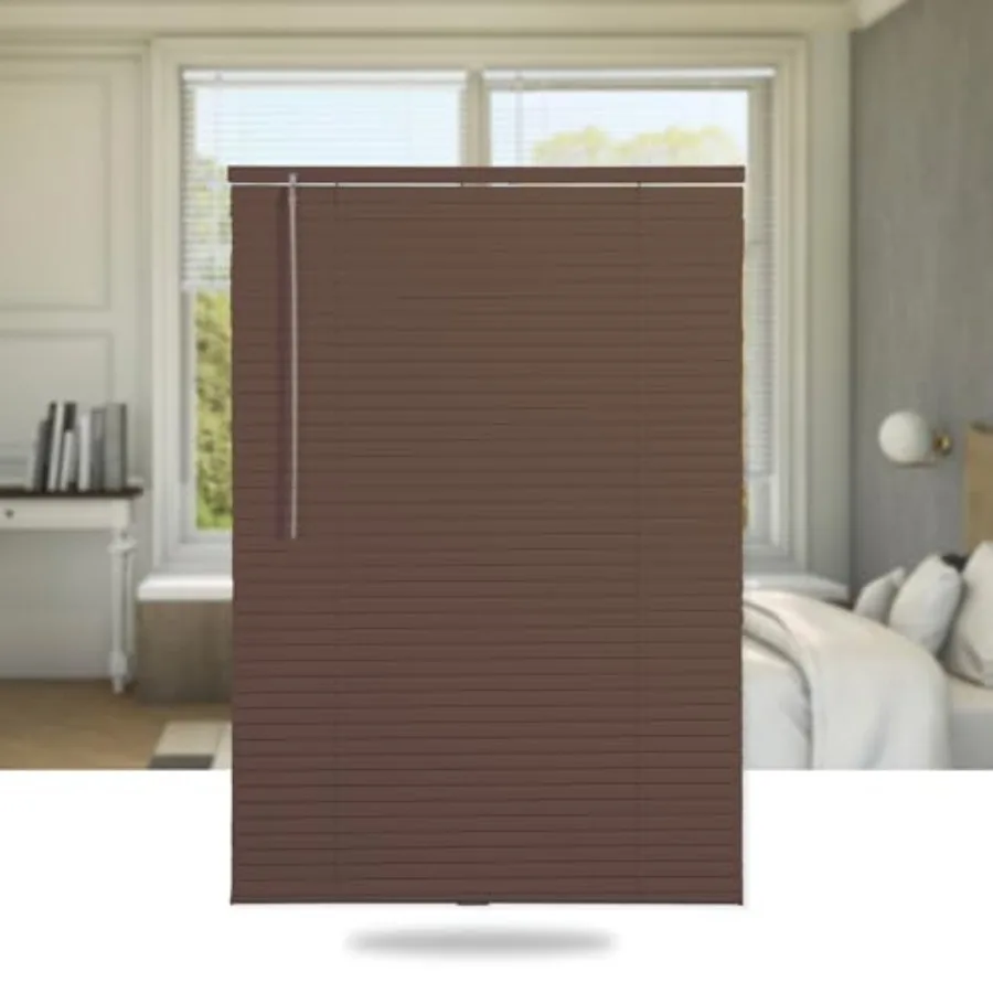 Cordless Mini Blinds Aluminum Venetian Blind Horizontal Window Shades, 1" Slat Size - Rooming Darkening Blinds Anti-UV and Wate
Cordless Mini Blinds Aluminum Venetian Blind Horizontal Window Shades, 1" Slat Size - Rooming Darkening Blinds Anti-UV and Wate