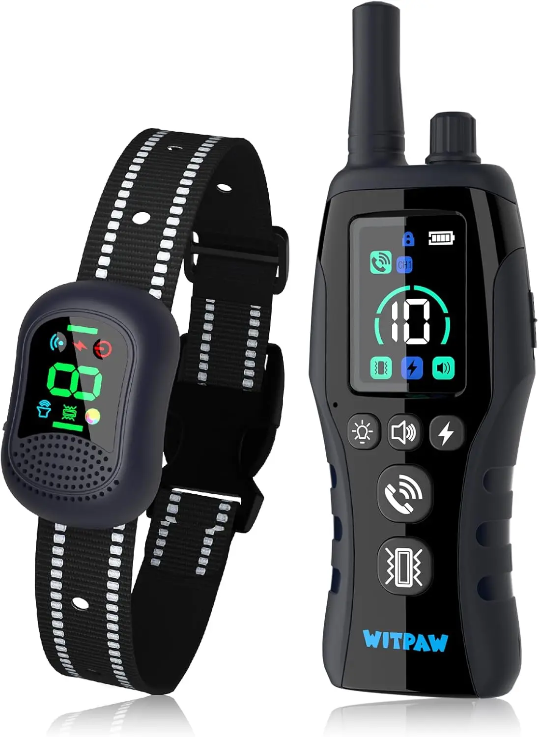 Ошейник для собак, диапазон 4900 футов, водонепроницаемый IP67, перезаряжаемый электронный ошейник с вызовом и светодиодом, 4 режима обучения для собак 10–120 фунтов
Ошейник для собак, диапазон 4900 футов, водонепроницаемый IP67, перезаряжаемый электронный ошейник с вызовом и светодиодом, 4 режима обучения для собак 10–120 фунтов