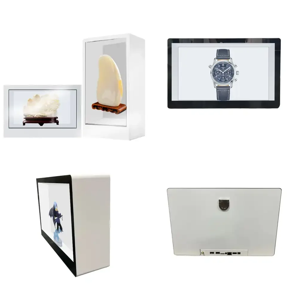 VISIGN 21.5 32 43 49 55 65 86 Inch Totem Advertising See Through Holographic 3d Transparent Lcd Display Box
VISIGN 21.5 32 43 49 55 65 86 Inch Totem Advertising See Through Holographic 3d Transparent Lcd Display Box
