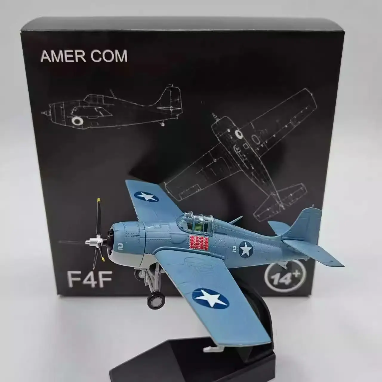 Литой под давлением AMER масштаб 1:72, американский F4F Wildcat, истребитель на основе носителя, модель самолета из сплава, Коллекционная игрушка в подарок 
Литой под давлением AMER масштаб 1:72, американский F4F Wildcat, истребитель на основе носителя, модель самолета из сплава, Коллекционная игрушка в подарок