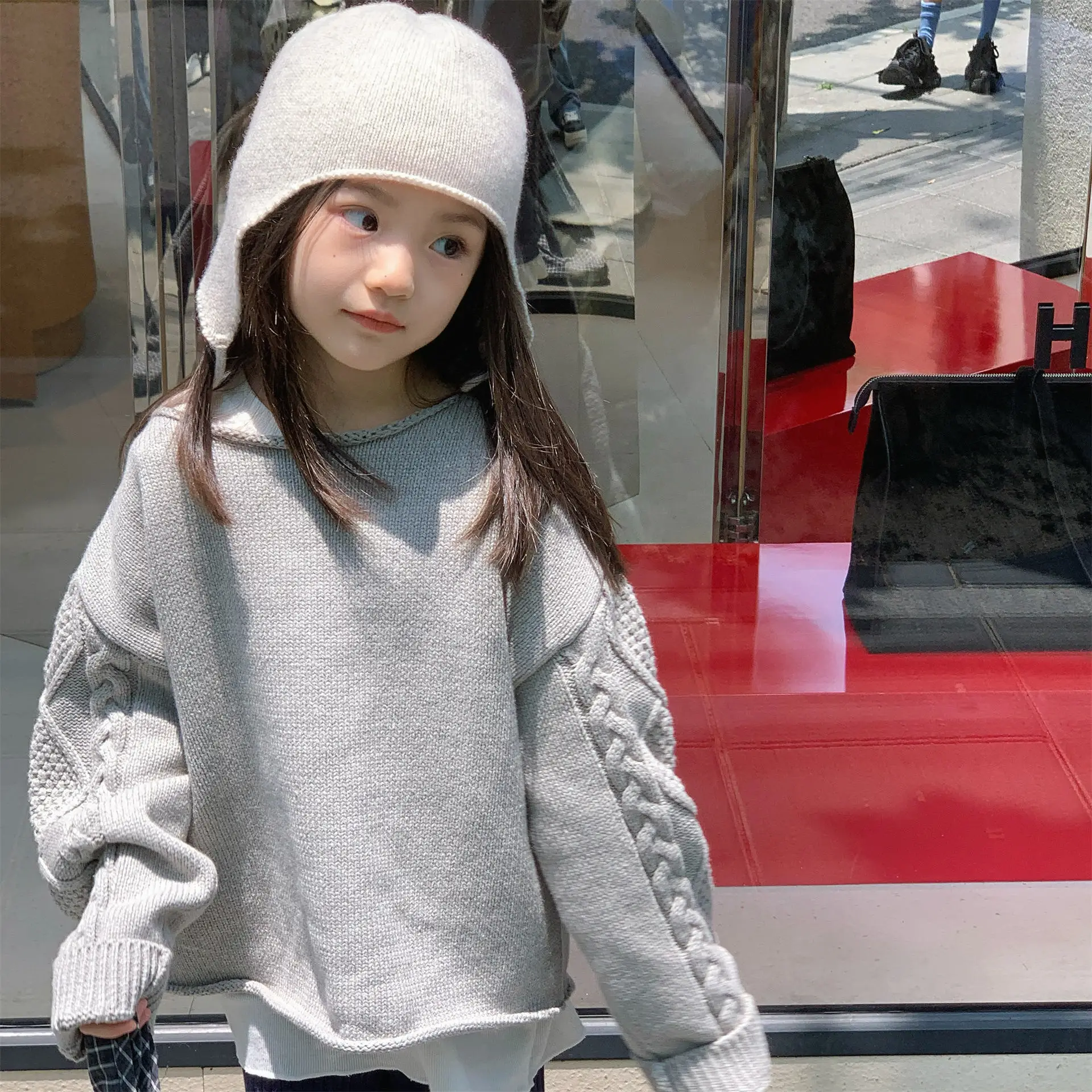 2025 Autumn New Children Long Sleeve Knit Sweater Solid Baby Pullover Girls Loose Sweater Kids Knitted Tops Toddler Clothes
2025 Autumn New Children Long Sleeve Knit Sweater Solid Baby Pullover Girls Loose Sweater Kids Knitted Tops Toddler Clothes