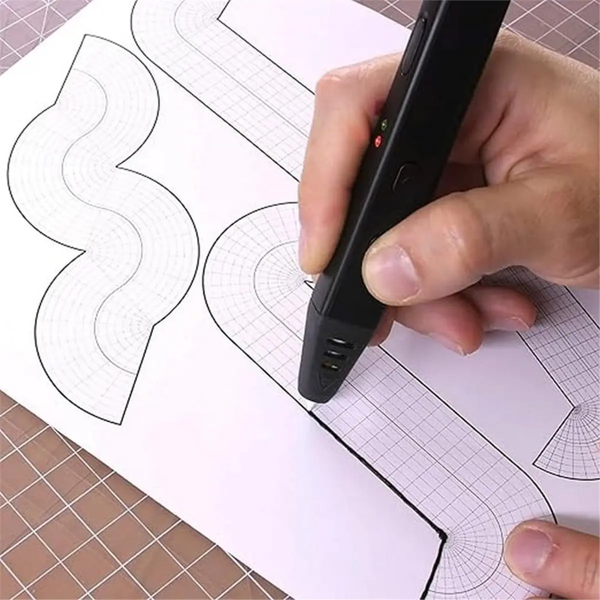 3D-ручка N94R с OLED-дисплеем для рисования и 3D-печати, с PLA-нитью для творчества и скетчинга
3D-ручка N94R с OLED-дисплеем для рисования и 3D-печати, с PLA-нитью для творчества и скетчинга