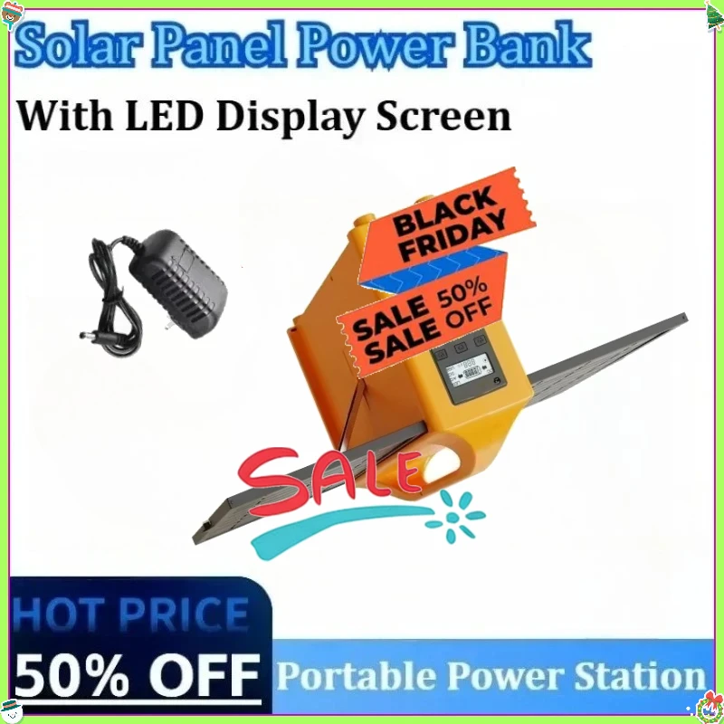 100W 110V/220V 24000mAh With Solar Panel Power Bank LED For Camping Portable Power Station Solar Power Generator Outdoor Camping
100W 110V/220V 24000mAh With Solar Panel Power Bank LED For Camping Portable Power Station Solar Power Generator Outdoor Camping
