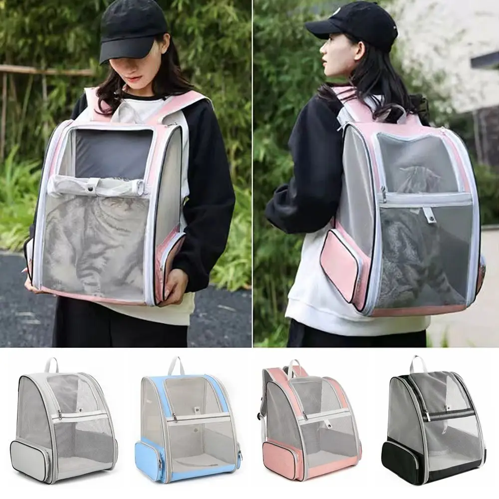 Large Capacity Cat Carrier Bag Foldable Detachable Pad Pet Travel Backpack Portable Breathable Cat Carrying Bag Cats Within 7kg
Large Capacity Cat Carrier Bag Foldable Detachable Pad Pet Travel Backpack Portable Breathable Cat Carrying Bag Cats Within 7kg