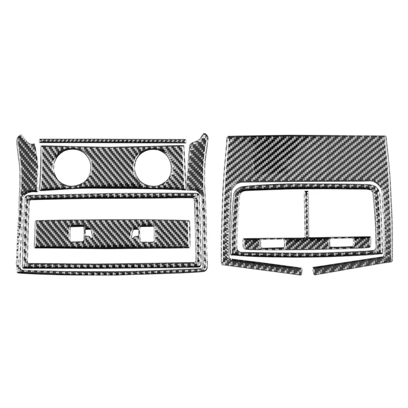 Для Q7 2007-2015 настоящее мягкое углеродное волокно, задние вентиляционные отверстия для автомобиля, декоративная рамка, отделка, аксессуары для интерьера 
Для Q7 2007-2015 настоящее мягкое углеродное волокно, задние вентиляционные отверстия для автомобиля, декоративная рамка, отделка, аксессуары для интерьера