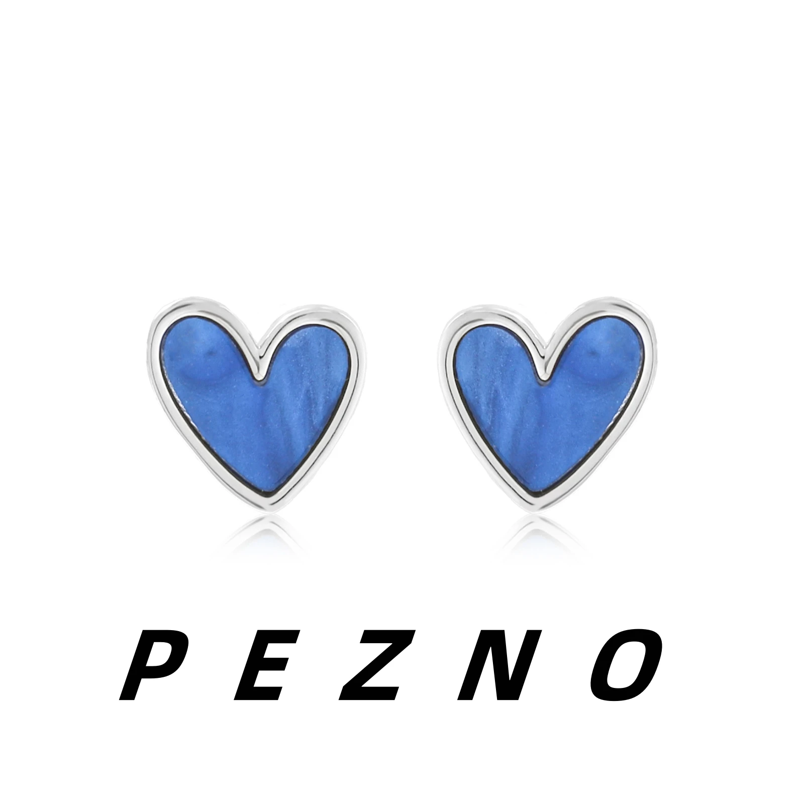 Blue Enamel Heart Stud Earrings for Women Silver Tone Marble Texture Love Heart Earrings Fashion Jewelry Daily Gift
Blue Enamel Heart Stud Earrings for Women Silver Tone Marble Texture Love Heart Earrings Fashion Jewelry Daily Gift