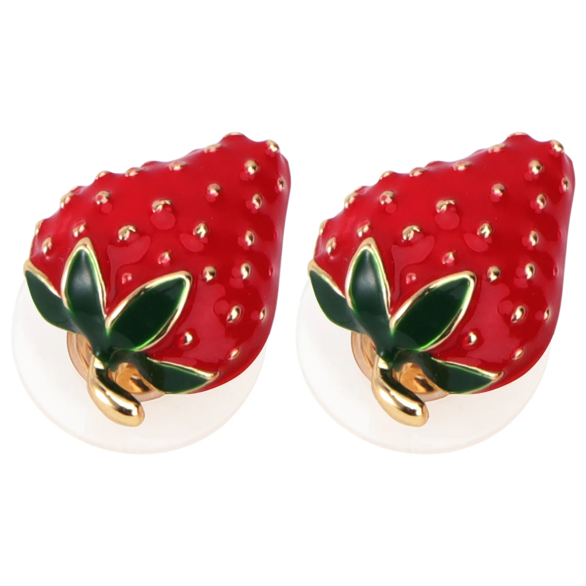 2pcs Strawberry Stud Plated CZ Zircon Stud Earrings Stones Light Catcher Graduation Wedding Bridesmaid Strawberry Earrings Gift
2pcs Strawberry Stud Plated CZ Zircon Stud Earrings Stones Light Catcher Graduation Wedding Bridesmaid Strawberry Earrings Gift