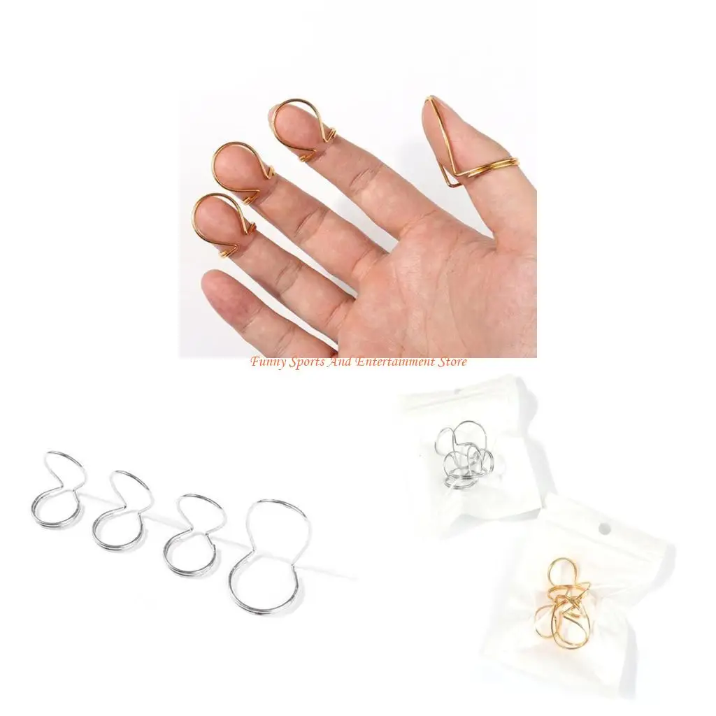 C4DE 4Pcs Butterfly Guitar Finger Picks Finger Guitar Plectrum Metal Guitar Thumb Picks Musical Instrument Accessories
C4DE 4Pcs Butterfly Guitar Finger Picks Finger Guitar Plectrum Metal Guitar Thumb Picks Musical Instrument Accessories