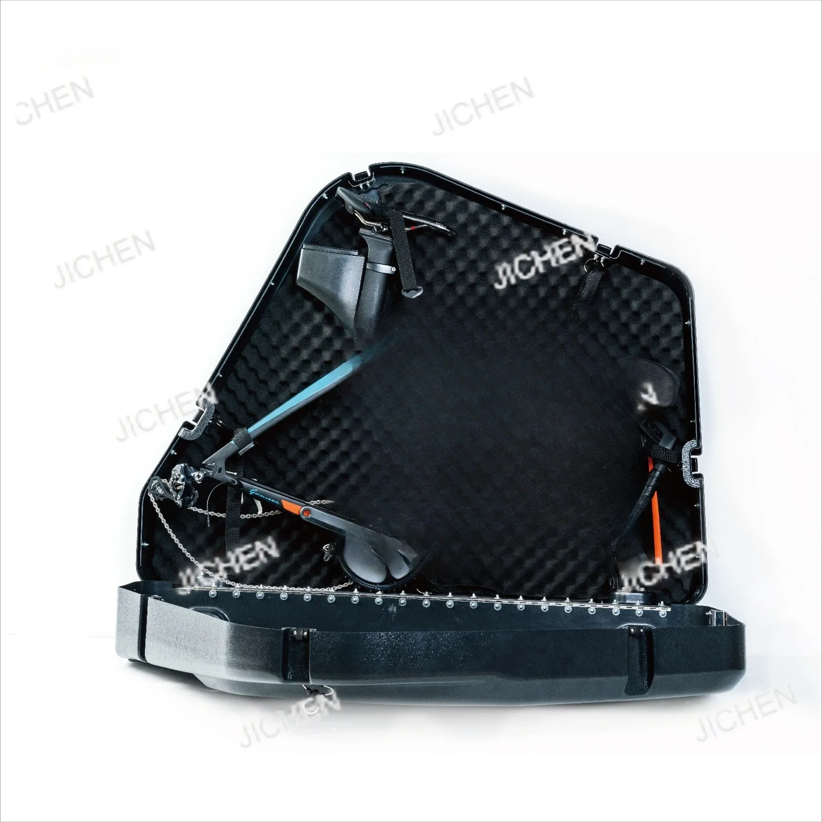 JC mountainbike racercykel hard shell transporttaske 26/27,5/700/29 mountain racercykel trolley taske
JC mountainbike racercykel hard shell transporttaske 26/27,5/700/29 mountain racercykel trolley taske