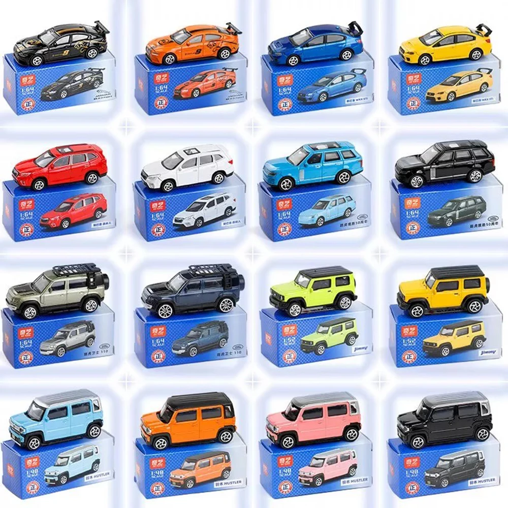 1:64 1:52 1:48 Модель автомобиля Игрушечный сплав литья под давлением SUBARU Forester WRX STI Suzuki Jimny Hustler Миниатюрный автомобиль для детей и взрослых Подарки 
1:64 1:52 1:48 Модель автомобиля Игрушечный сплав литья под давлением SUBARU Forester WRX STI Suzuki Jimny Hustler Миниатюрный автомобиль для детей и взрослых Подарки
