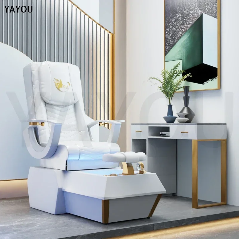White Luxury PU Leather Massage Pedicure Chair Luxury Pedicure Spa Massage Chair For Nail Salon Beauty Furniture
White Luxury PU Leather Massage Pedicure Chair Luxury Pedicure Spa Massage Chair For Nail Salon Beauty Furniture