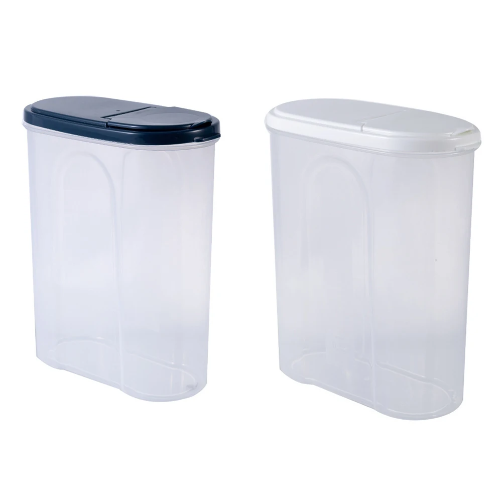 2pcs Food Storage Containers Fresh Sealable Jars Lids Kitchen Transparent Plastic Boxes Household Cereal Holder Dry Snack Fruit
2pcs Food Storage Containers Fresh Sealable Jars Lids Kitchen Transparent Plastic Boxes Household Cereal Holder Dry Snack Fruit