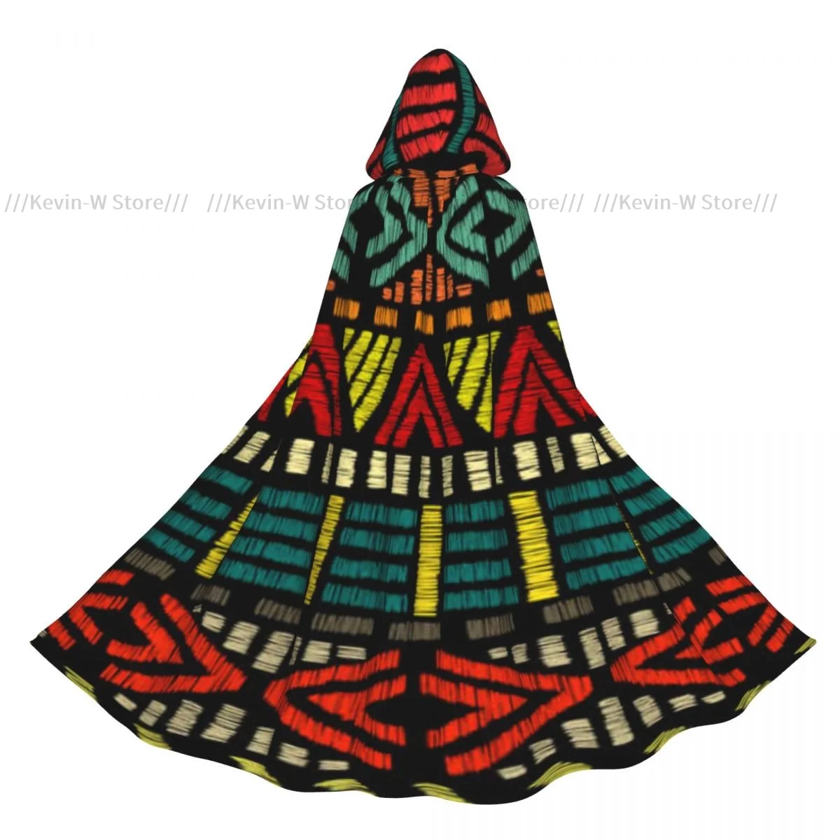 Ethnic Aztec And Tribal Striped Print Hooded Cloak Polyester Unisex Witch Cape Costume Accessory
Ethnic Aztec And Tribal Striped Print Hooded Cloak Polyester Unisex Witch Cape Costume Accessory