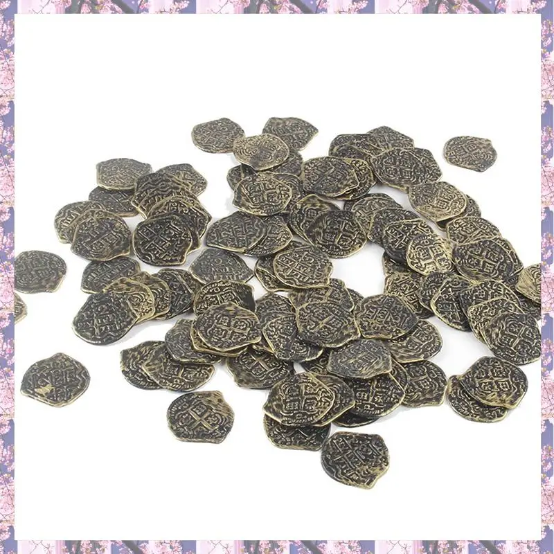 T84C-900 Pcs Plastic Gold Coins Pirate Coins Kids Play Coins For Pirate Party Treasure Chest Games Tokens Toys Cosplay
T84C-900 Pcs Plastic Gold Coins Pirate Coins Kids Play Coins For Pirate Party Treasure Chest Games Tokens Toys Cosplay