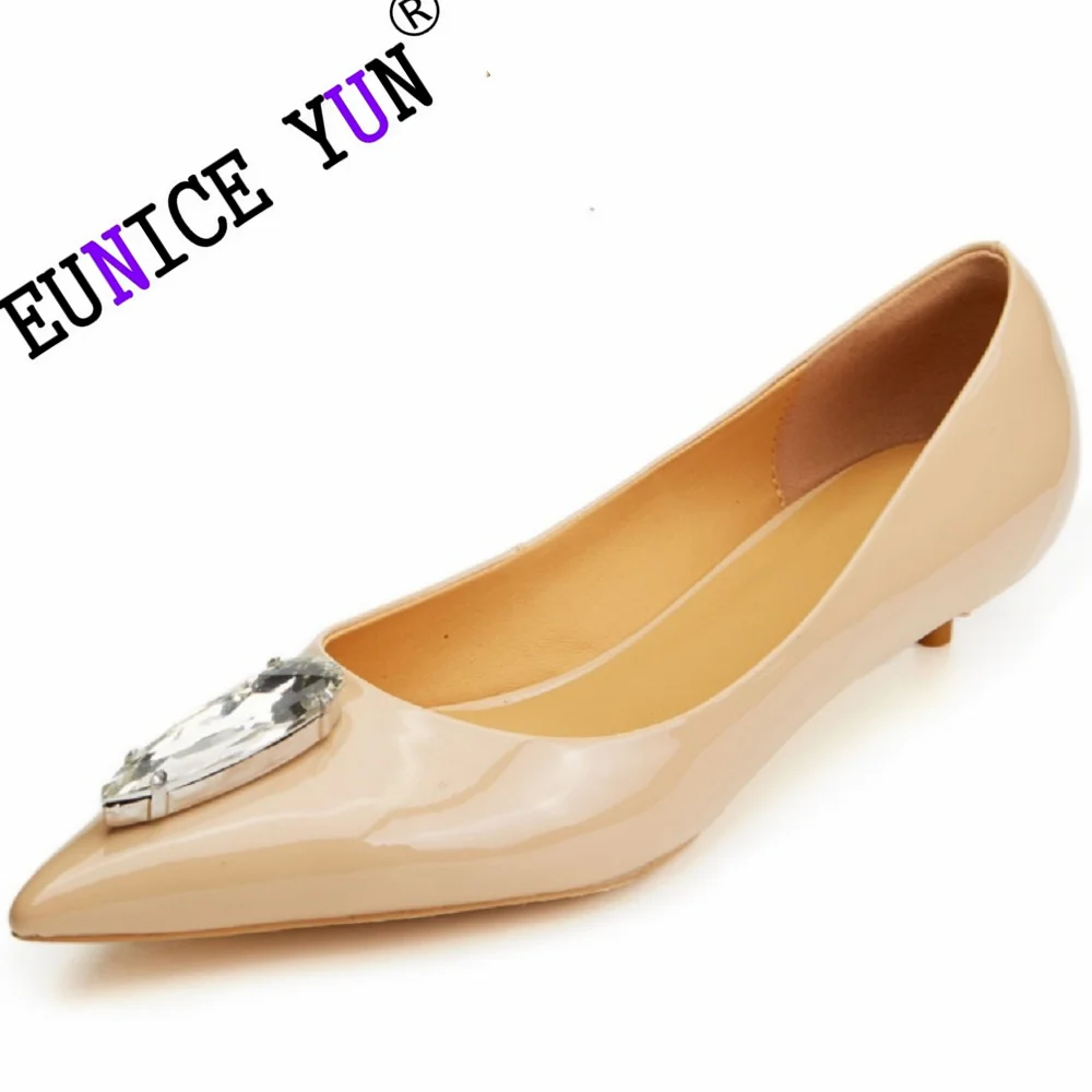 【EUNICE YUN】Handmade Genuine Pointed Toe Women Low Heels Buckle Mid Heel Single Shoes Stiletto Chunky Heel Flats 34-40
【EUNICE YUN】Handmade Genuine Pointed Toe Women Low Heels Buckle Mid Heel Single Shoes Stiletto Chunky Heel Flats 34-40