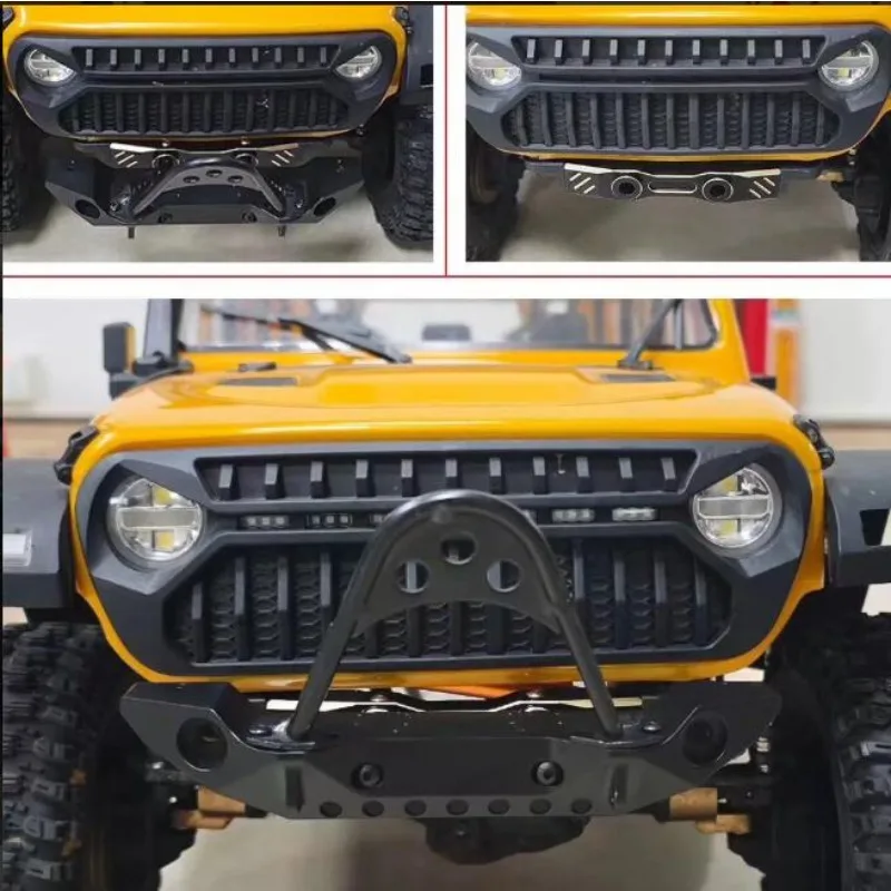 Black Gold Brass Crossbeam + Stinger Front Bumper for 1/7 RLAARLO MK07/TK07/JK07 RC Crawler,Heavy Duty Brass Upgrade Parts
Black Gold Brass Crossbeam + Stinger Front Bumper for 1/7 RLAARLO MK07/TK07/JK07 RC Crawler,Heavy Duty Brass Upgrade Parts