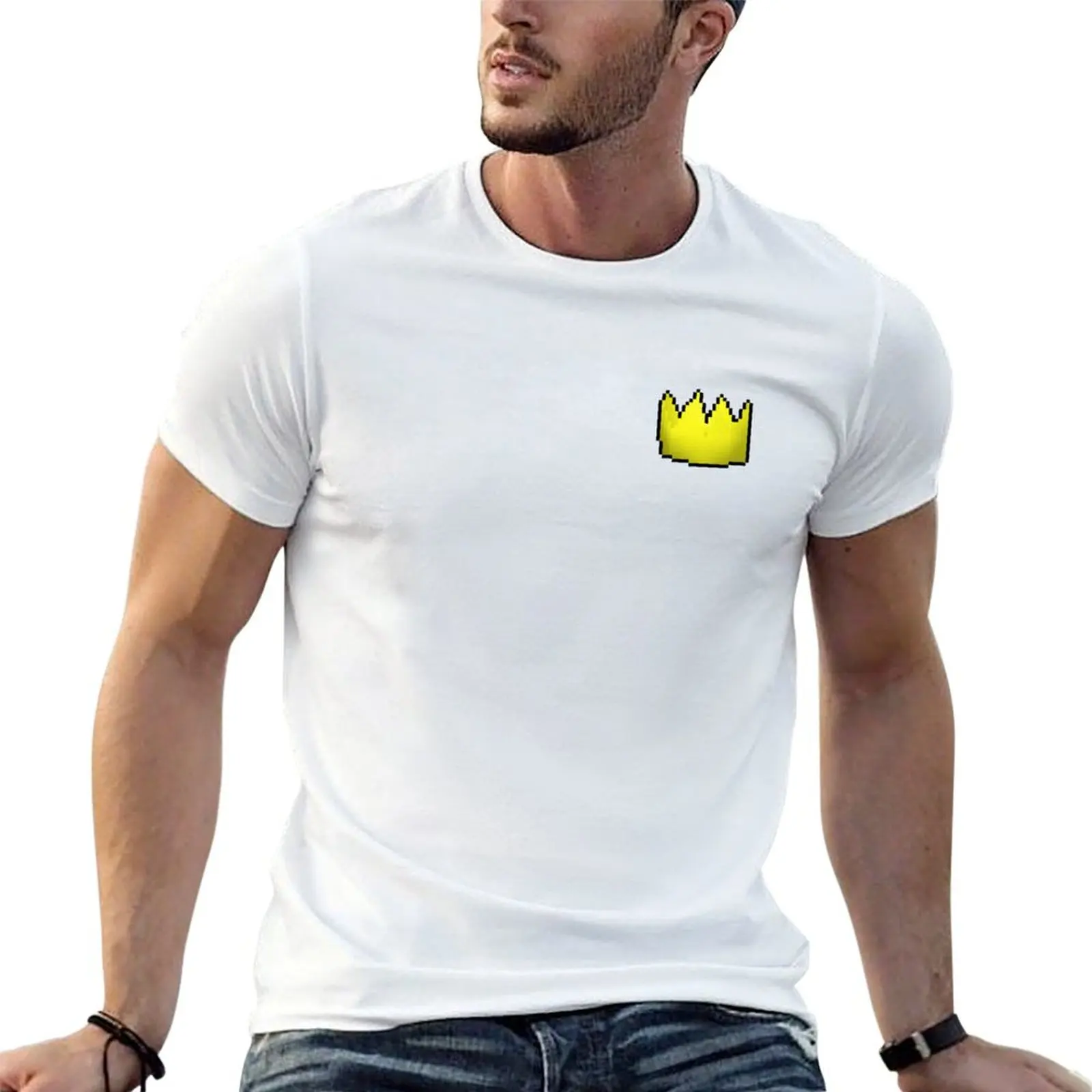 Oldschool Yellow Partyhat - OSRS Runescape T-Shirt cotton t shirts man 100% t shirts for man pack white T-Shirt
Oldschool Yellow Partyhat - OSRS Runescape T-Shirt cotton t shirts man 100% t shirts for man pack white T-Shirt