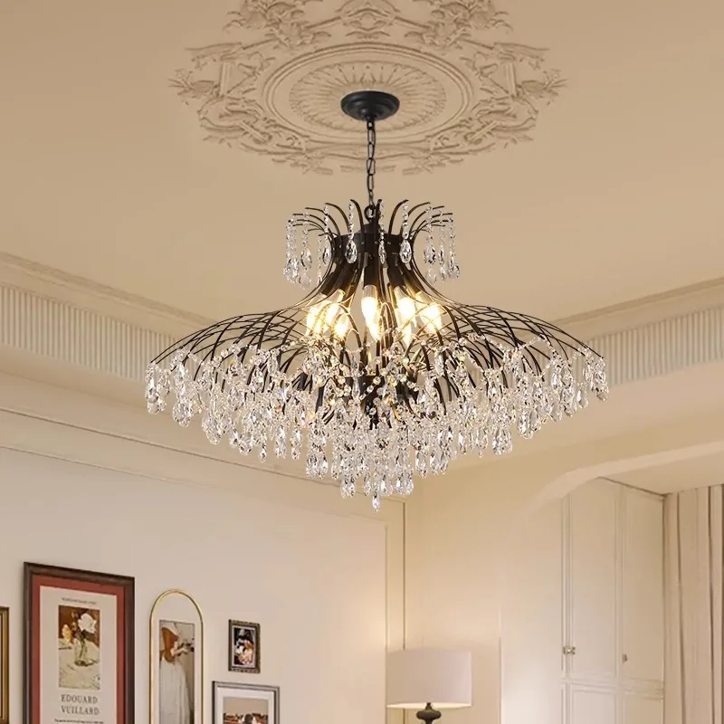 Black Classic Crystal Chandelier Water Drop Rhombus Pendant Living Room Bedroom Bathroom Island Dining Room E14 Light Bulb
Black Classic Crystal Chandelier Water Drop Rhombus Pendant Living Room Bedroom Bathroom Island Dining Room E14 Light Bulb