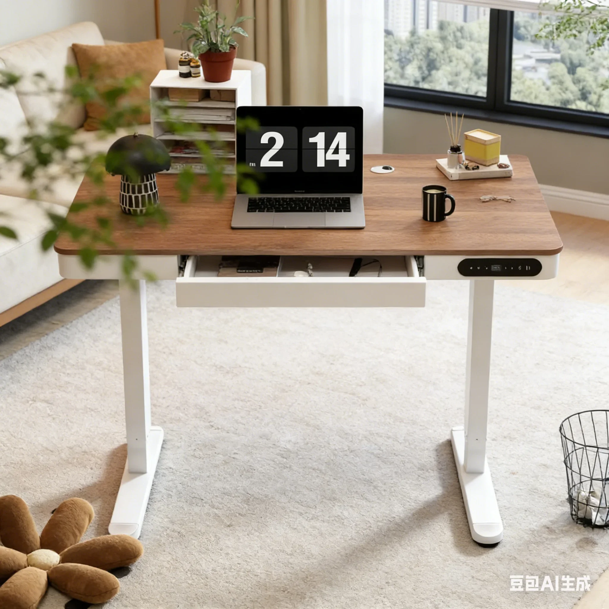 AOLIVIYA Modern Smart Electric Height Adjustable Computer Desk With Legs For Gaming Office Work Operation Study Home Light B6937
AOLIVIYA Modern Smart Electric Height Adjustable Computer Desk With Legs For Gaming Office Work Operation Study Home Light B6937