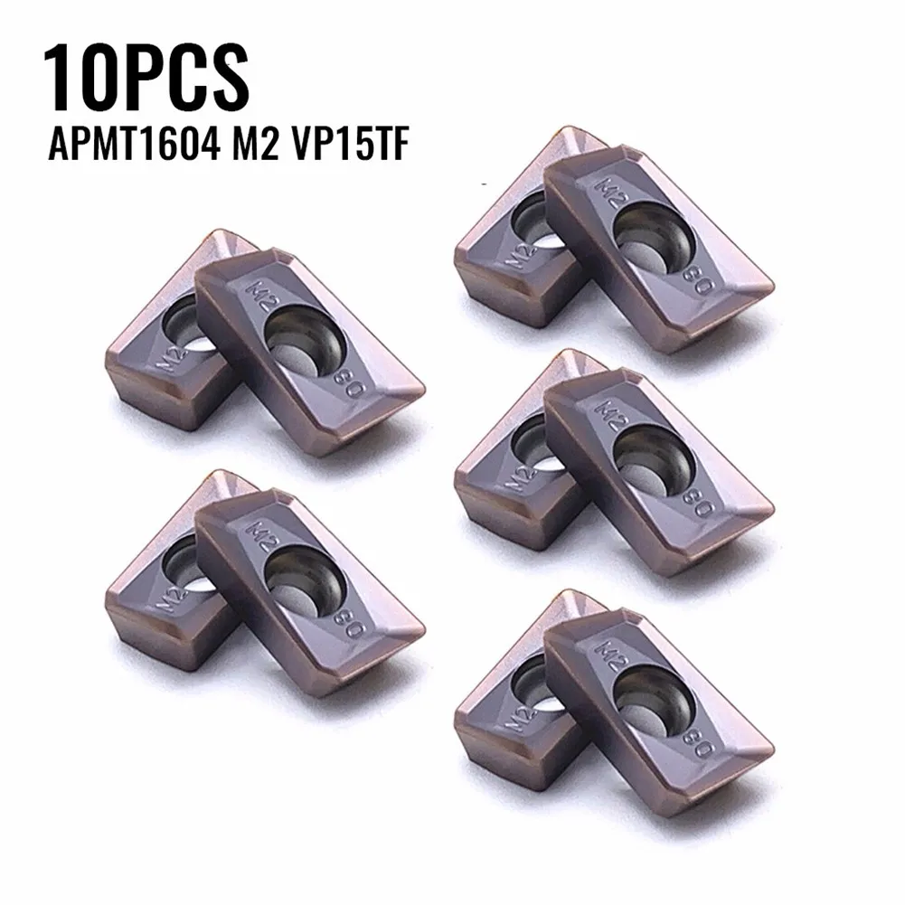 CNC Blade Carbide Inserts Indoor Outdoor Accessories Cutter Kit VP15TF 10 Pcs/set APMT1604PDER-M2 Tools Practical
CNC Blade Carbide Inserts Indoor Outdoor Accessories Cutter Kit VP15TF 10 Pcs/set APMT1604PDER-M2 Tools Practical