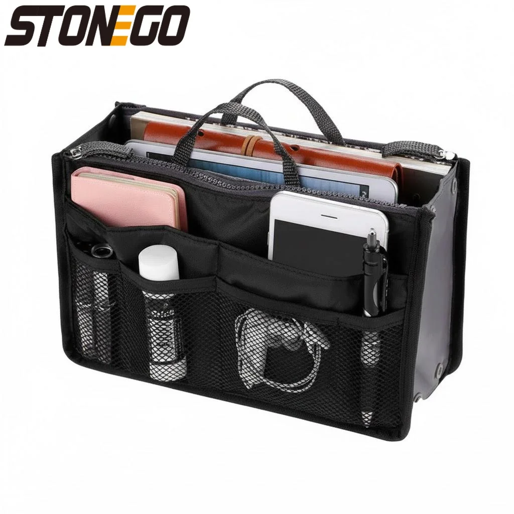 Многофункциональная складная сумка-органайзер с двойной молнией, большая вместимость, для путешествий, косметики и туалетных принадлежностей
Многофункциональная складная сумка-органайзер с двойной молнией, большая вместимость, для путешествий, косметики и туалетных принадлежностей