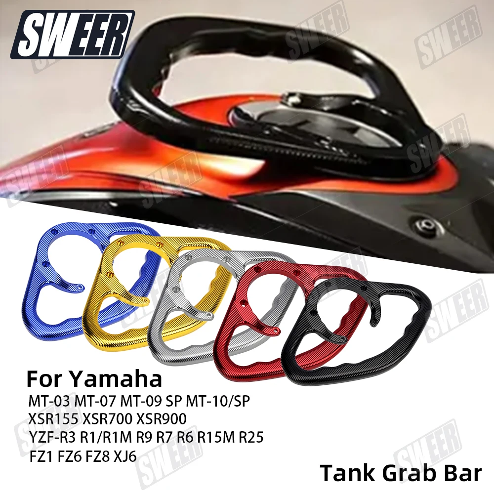 Motorcycle Rear Passenger Gas Tank Bar Armrest Fit For Yamaha MT-07 MT-09 XSR900 YZF-R1/R1M R5 R6 Fuel Tank Armrest Accessories
Motorcycle Rear Passenger Gas Tank Bar Armrest Fit For Yamaha MT-07 MT-09 XSR900 YZF-R1/R1M R5 R6 Fuel Tank Armrest Accessories