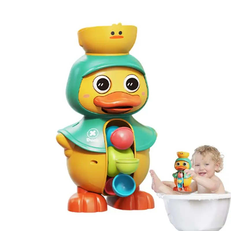 Duck Bath Toy For Kid Duck Model With Rotatable Waterwheel For Toddler Realistic Shower Water Toy For Child Girls Boys Kids
Duck Bath Toy For Kid Duck Model With Rotatable Waterwheel For Toddler Realistic Shower Water Toy For Child Girls Boys Kids