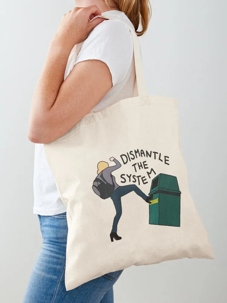 Britta Kicking a Greendale Trash Can Tote Bag custom fabric bag bags luxury women shopper bag woman
Britta Kicking a Greendale Trash Can Tote Bag custom fabric bag bags luxury women shopper bag woman