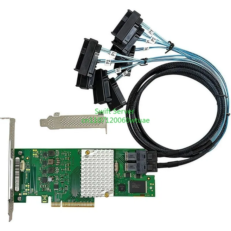 Fujitsu 9300-8I LSI 3008 12G HBA IT Mode ZFS FreeNAS unRAID+2*SFF-8482 SAS SATA Cable
Fujitsu 9300-8I LSI 3008 12G HBA IT Mode ZFS FreeNAS unRAID+2*SFF-8482 SAS SATA Cable