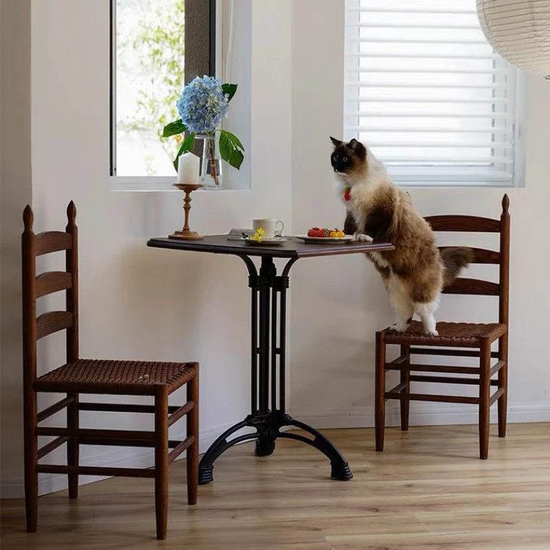 Minimalist Wooden Dining Chairs Living Room Balcony Design Dining Chairs Retro Occasional Sillas Comedor Space Saving Furniture
Minimalist Wooden Dining Chairs Living Room Balcony Design Dining Chairs Retro Occasional Sillas Comedor Space Saving Furniture