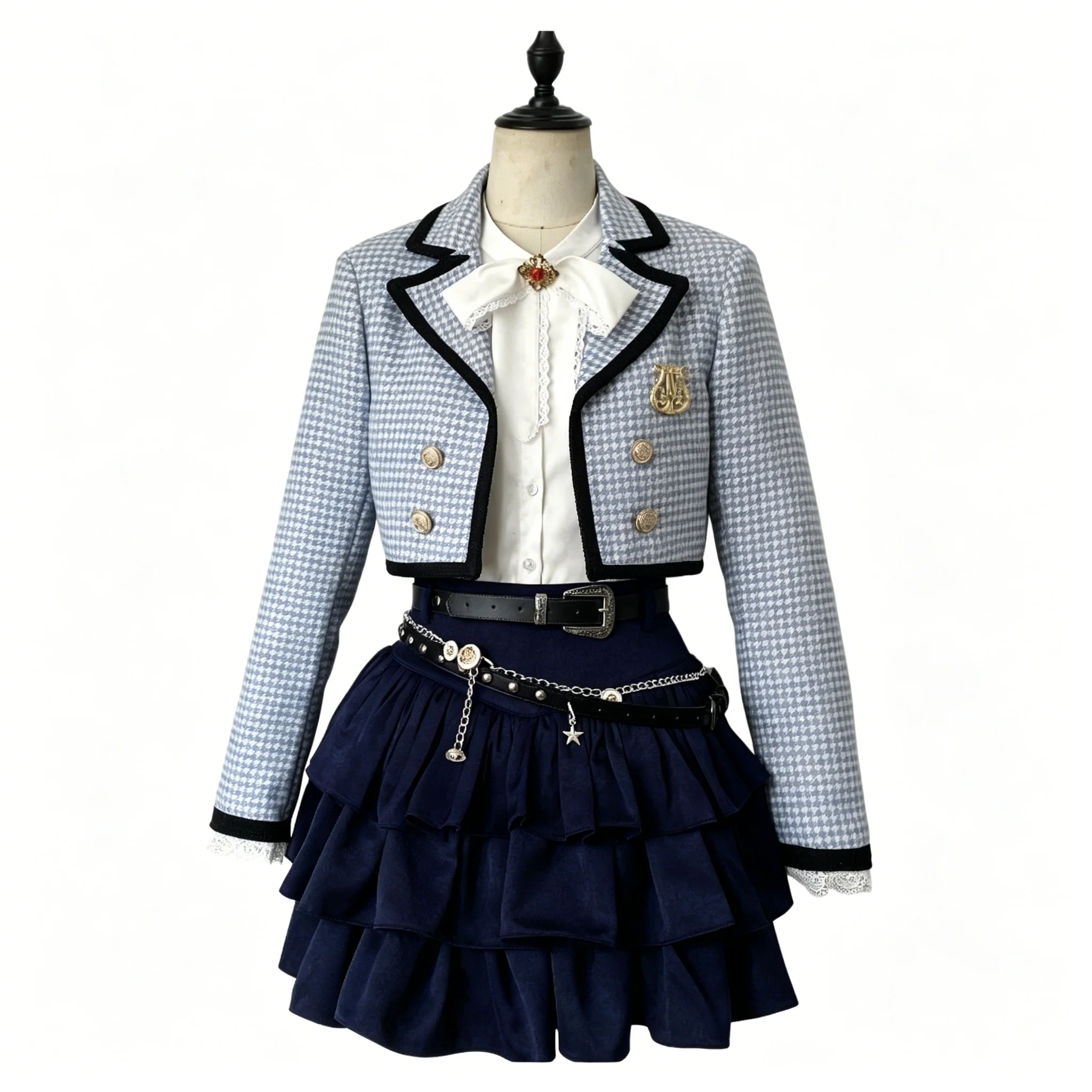 Love and Deepspace Protagonist Heartbeat Journey School Uniform Cosplay Costume Full Set for Women Anime Halloween Outfit
Love and Deepspace Protagonist Heartbeat Journey School Uniform Cosplay Costume Full Set for Women Anime Halloween Outfit