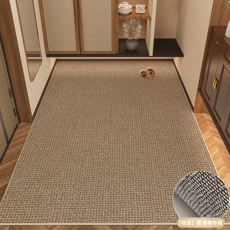 luxury Handmade Popular Simple Stitched Sisal Carpet Living Room Coffee Table Study Tea Restaurant Hemp Door Mat
luxury Handmade Popular Simple Stitched Sisal Carpet Living Room Coffee Table Study Tea Restaurant Hemp Door Mat