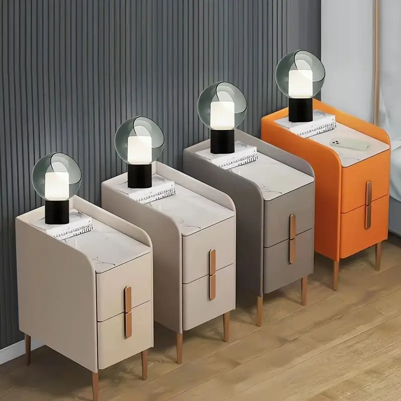 Solid Wood 2 Drawers Bedside Table with Sintered Stone Top Modern Style 30cm Bedroom Nightstand Side Storage Cabinet
Solid Wood 2 Drawers Bedside Table with Sintered Stone Top Modern Style 30cm Bedroom Nightstand Side Storage Cabinet