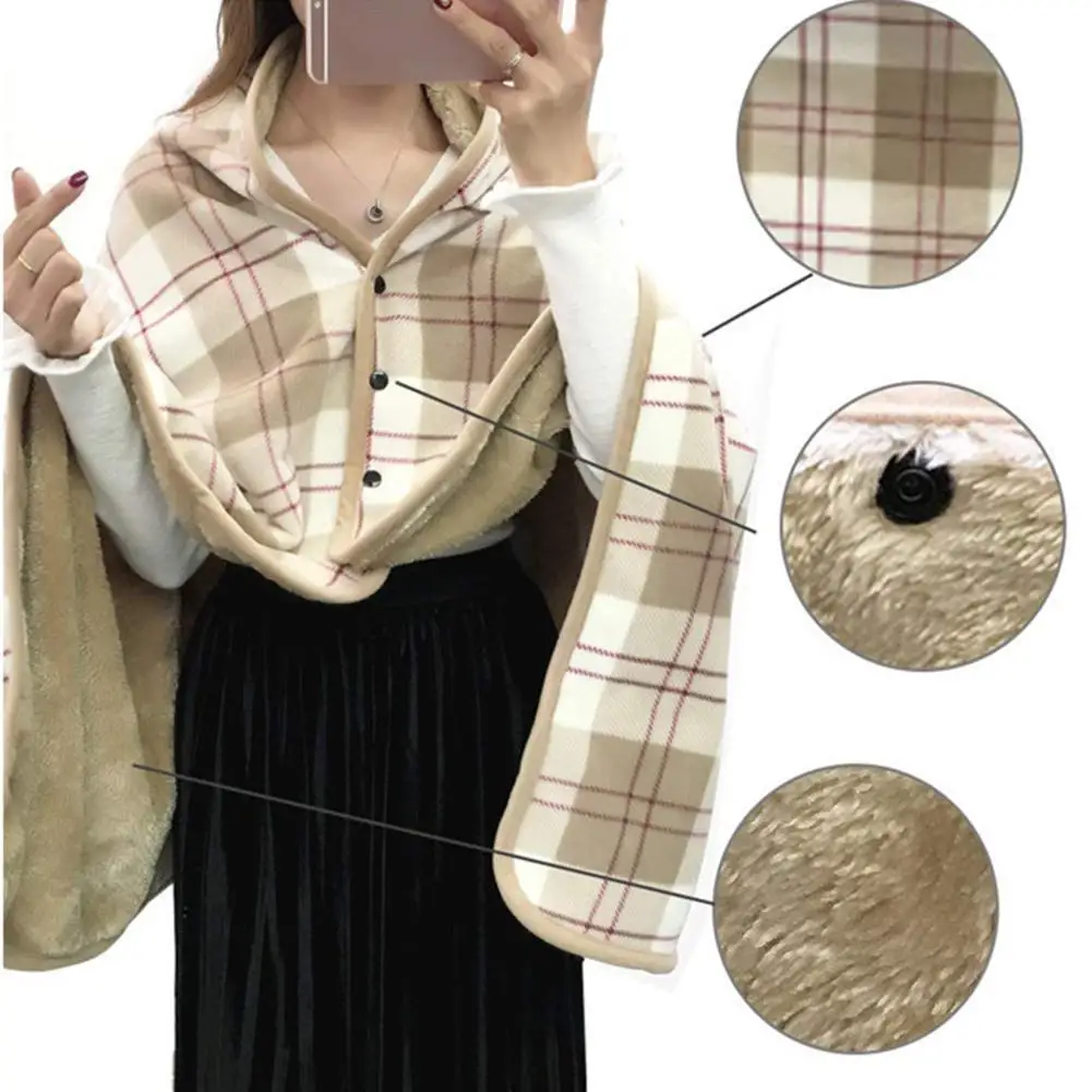 Носимые одеяла, шаль, одеяло, повседневный фланелевой клетчатый шарф, шаль, зимняя утолщенная теплая шаль для домашнего офиса
Носимые одеяла, шаль, одеяло, повседневный фланелевой клетчатый шарф, шаль, зимняя утолщенная теплая шаль для домашнего офиса