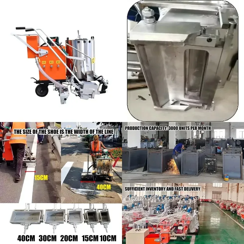 AP01 Multipurpose Thermoplastic Convex Vibration Oscillation Paint Road Marking Machine with Imported Engine ISO CE Certified
AP01 Multipurpose Thermoplastic Convex Vibration Oscillation Paint Road Marking Machine with Imported Engine ISO CE Certified