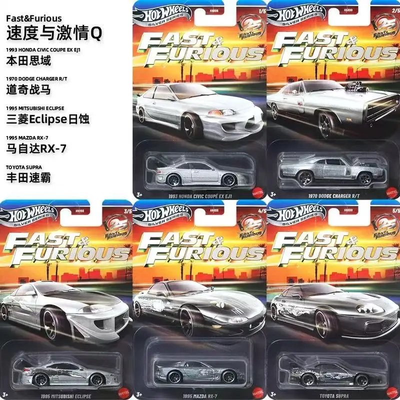 New Hot Wheels Silver Series Fast Car Model Hon da Charger Mitsubi Shi Eclipse Collectable Hobby Model Friend Holiday Present
New Hot Wheels Silver Series Fast Car Model Hon da Charger Mitsubi Shi Eclipse Collectable Hobby Model Friend Holiday Present