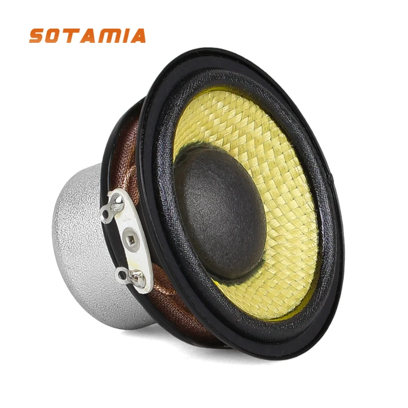 SOTAMIA 2PCS 2 Inch Full Range Speaker 4 Ohm 15W Dual Magnetic 20 Core Bulletproof Cloth Braided Basin Non Glass Fiber Speaker
SOTAMIA 2PCS 2 Inch Full Range Speaker 4 Ohm 15W Dual Magnetic 20 Core Bulletproof Cloth Braided Basin Non Glass Fiber Speaker