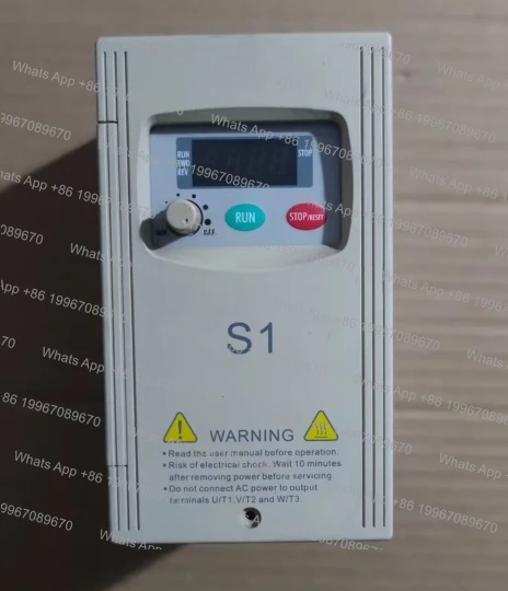 Тестовая функция инвертора VFD007S21A 220–0,75 кВт хорошая
Тестовая функция инвертора VFD007S21A 220–0,75 кВт хорошая