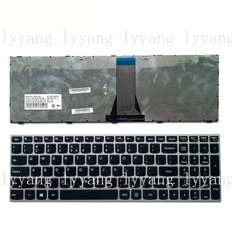 f 5N20H03494 FOR Lenovo Ideapad 300-15 ISK Laptop UK English Keyboard
f 5N20H03494 FOR Lenovo Ideapad 300-15 ISK Laptop UK English Keyboard