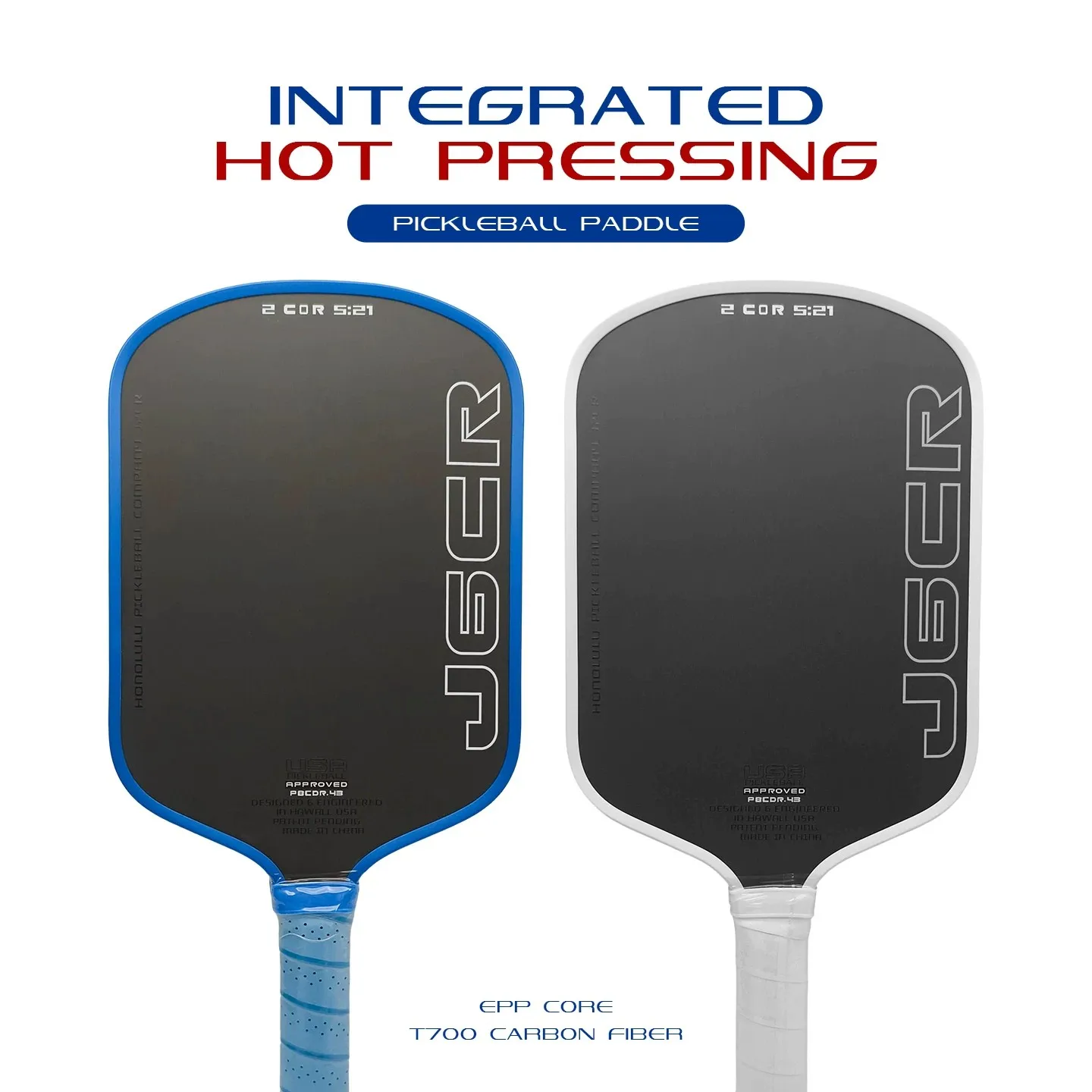 Hot Selling 16mm Durable Lightweight J6CR Dynamic Power Rebound Technology 100% Foam Core CFC Carbon Fiber Pickleball Paddle
Hot Selling 16mm Durable Lightweight J6CR Dynamic Power Rebound Technology 100% Foam Core CFC Carbon Fiber Pickleball Paddle