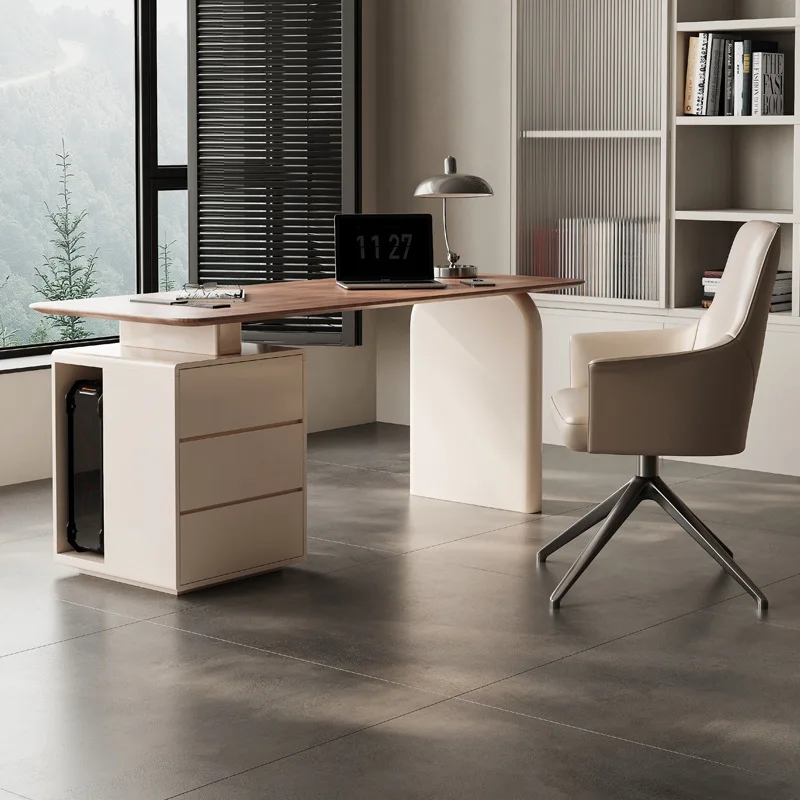Study desk light luxury modern designer medieval style solid wood writing desk
Study desk light luxury modern designer medieval style solid wood writing desk