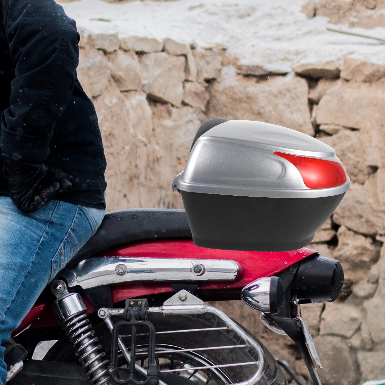Trunk Motorcycle Rear Storage Cargo for Scooters Tail Bags Motorcycles Organizer Plastic
Trunk Motorcycle Rear Storage Cargo for Scooters Tail Bags Motorcycles Organizer Plastic