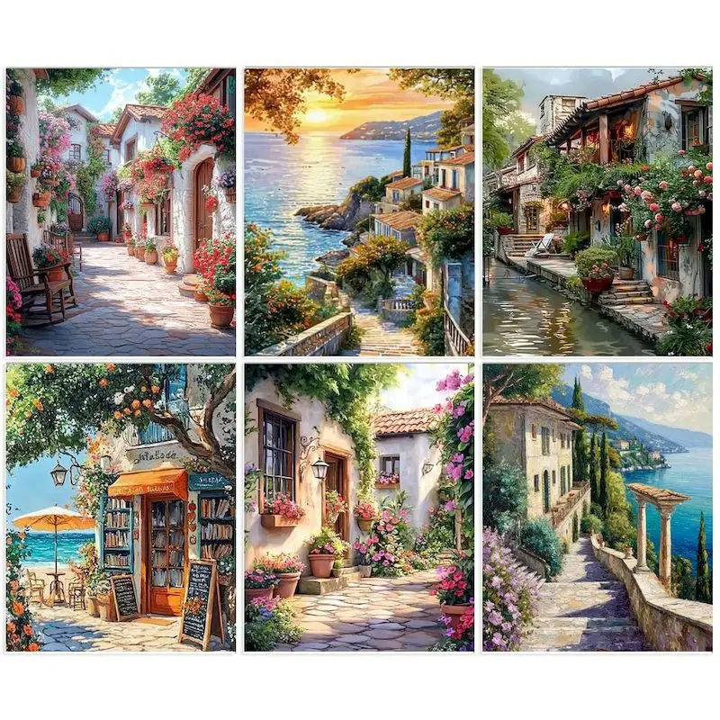 GATYZTORY Paint By Numbers Landscape Acrylic Painting Drawing On Canvas Handmade Kill Time Home Decoration Picture On Numbers
GATYZTORY Paint By Numbers Landscape Acrylic Painting Drawing On Canvas Handmade Kill Time Home Decoration Picture On Numbers