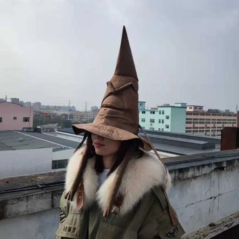 Unisex Halloween Witch Hat Women Men Funny Witch Wizard Hats Halloween Party Props Dress Up Hat Cosplay Accessories
Unisex Halloween Witch Hat Women Men Funny Witch Wizard Hats Halloween Party Props Dress Up Hat Cosplay Accessories