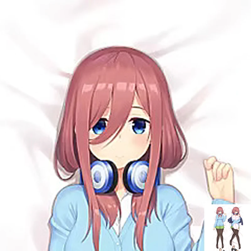 Dakimakura Anime Miku Nakano 2 Side Printed Hugging Body Pillowcase Cushion Bedding Decor Pillow Cover 2024
Dakimakura Anime Miku Nakano 2 Side Printed Hugging Body Pillowcase Cushion Bedding Decor Pillow Cover 2024