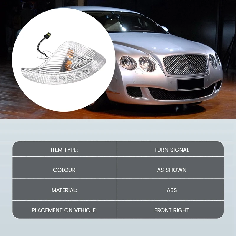 For Bentley Continental Gt Gtc Flying Spur Rearview Mirror Side Turn Signal Lamp Indicator-A85E
For Bentley Continental Gt Gtc Flying Spur Rearview Mirror Side Turn Signal Lamp Indicator-A85E