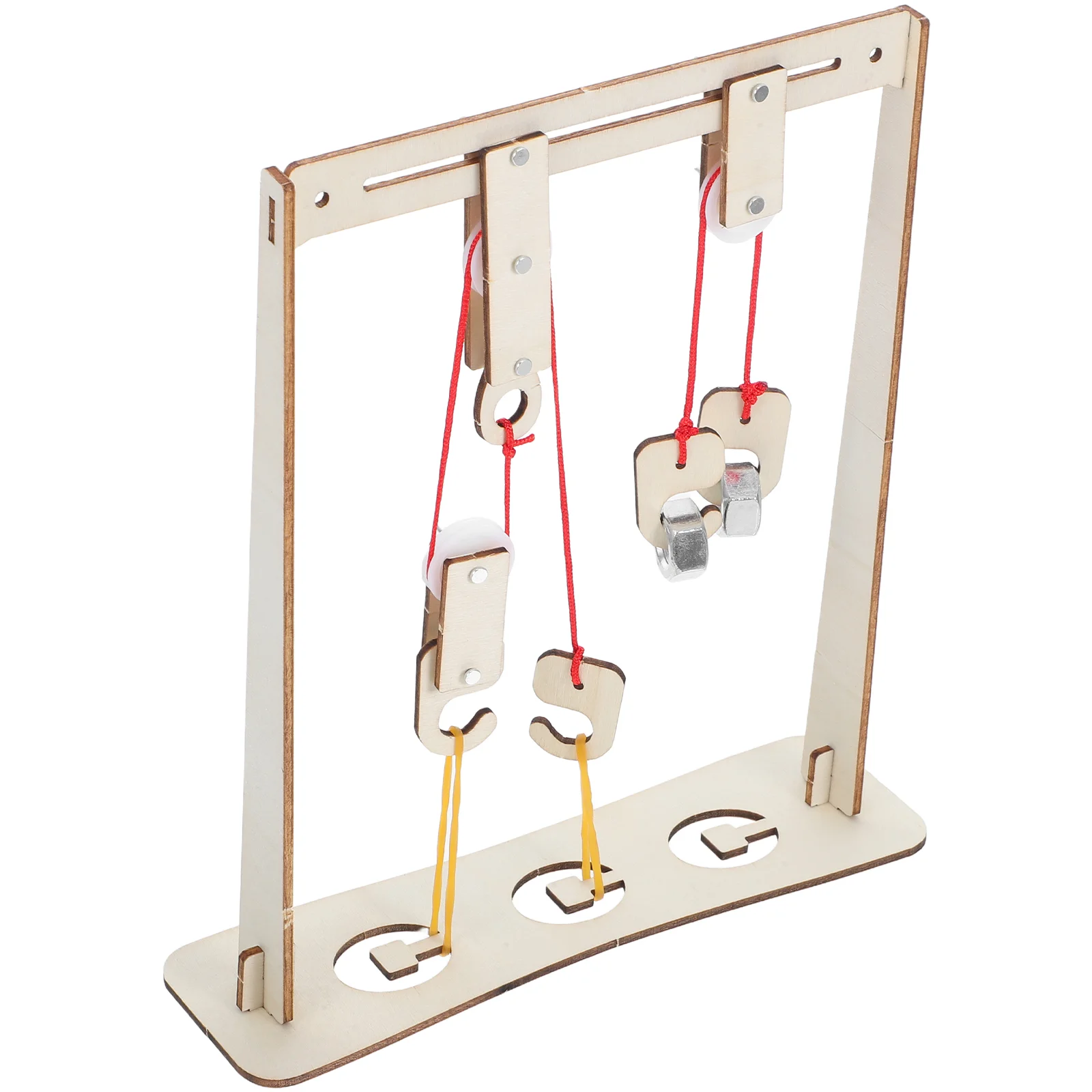 Crane Teaching Tools Physics Pulley Block Model Plastic Holder Science Experimental Student System Kit
Crane Teaching Tools Physics Pulley Block Model Plastic Holder Science Experimental Student System Kit